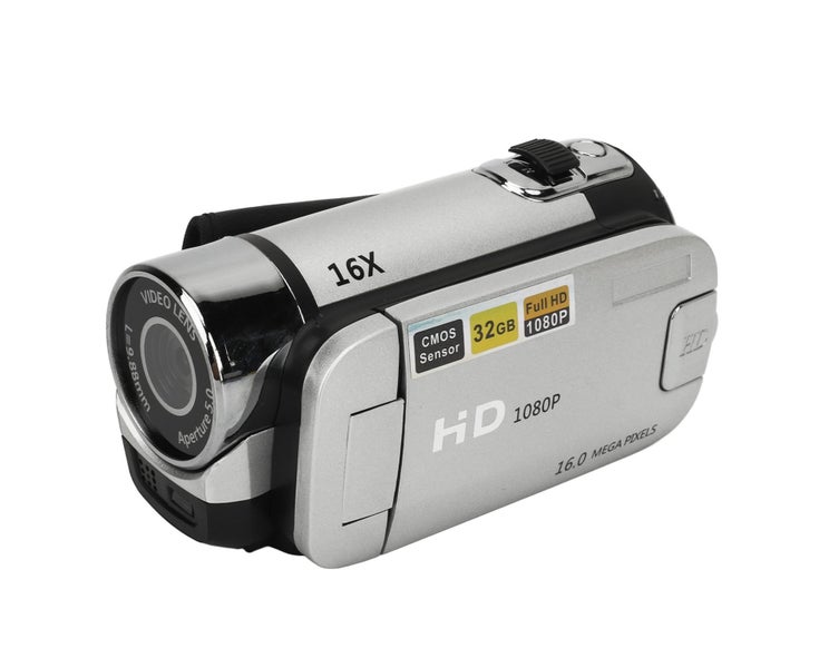 D90 1080P 16MP Digital Camera 2.4 Inch Rotatable Screen Camcorder 16X Zoom Carousel 1