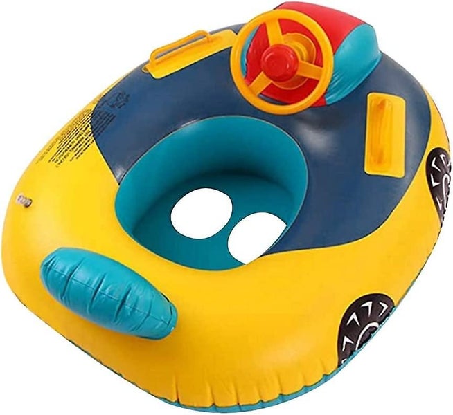 Cute Child Kids Inflatable Pool Float Pvc Summer Swim Float Air Bed Lake Boat Sw Carousel 1