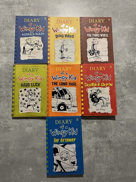 Dairy of a Wimpy kid books 2,4,7,8,9,11 & 12 Carousel 1