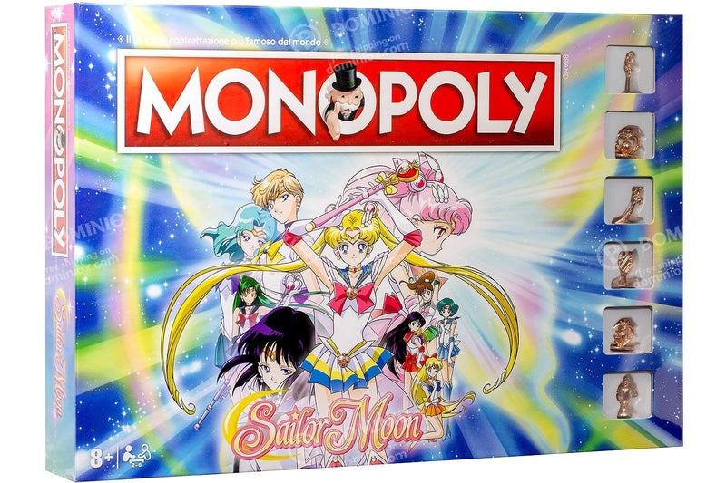 Monopoly Sailor Moon Edition Anime Board Game Carousel 1