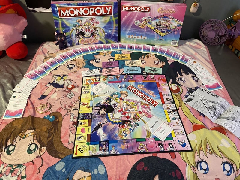 Monopoly Sailor Moon Edition Anime Board Game Carousel 2