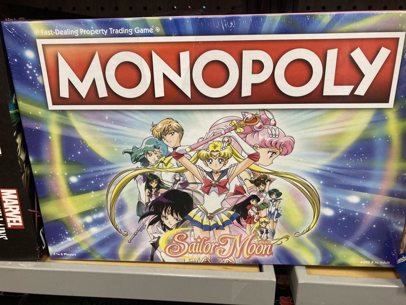 Monopoly Sailor Moon Edition Anime Board Game Carousel 11