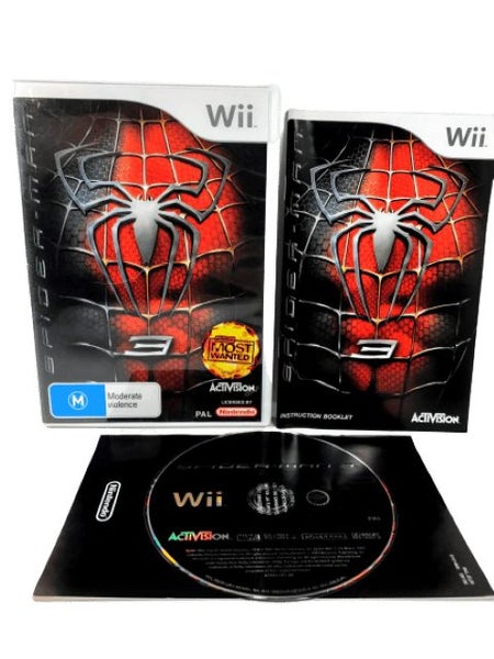 Spider-Man 3 (Spider Man 3) Wii *COMPLETE* Carousel 1
