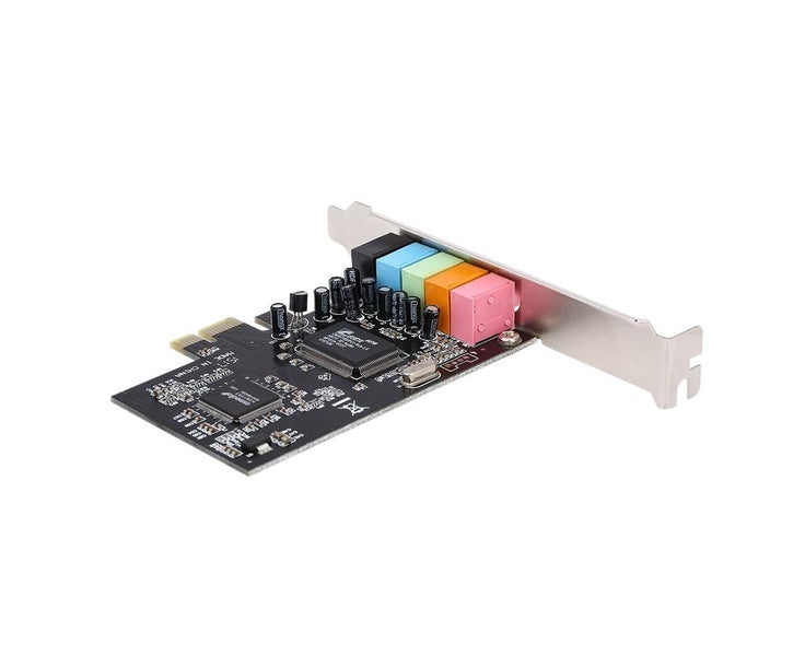 PCI-E Express Expansion Card 5.1 SoundPort Sound Card Stereo Surround So Carousel 2