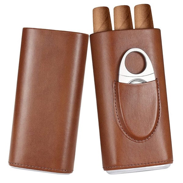 Cigar Case with Cigar Cutter64387710340355111
