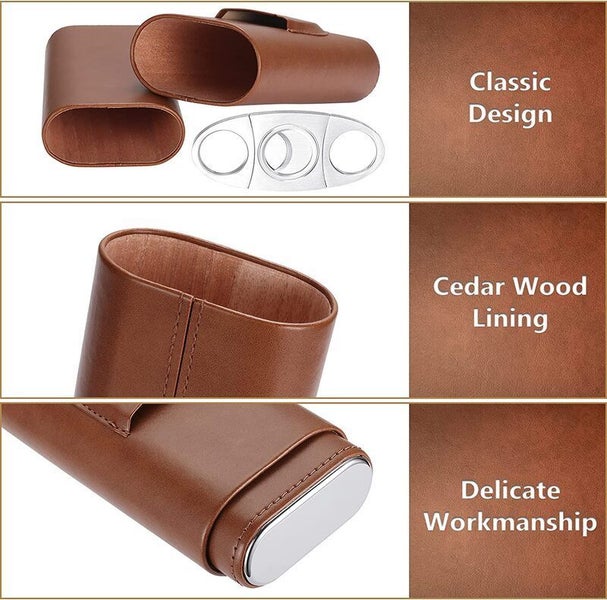 Cigar Case with Cigar Cutter64387710340355112