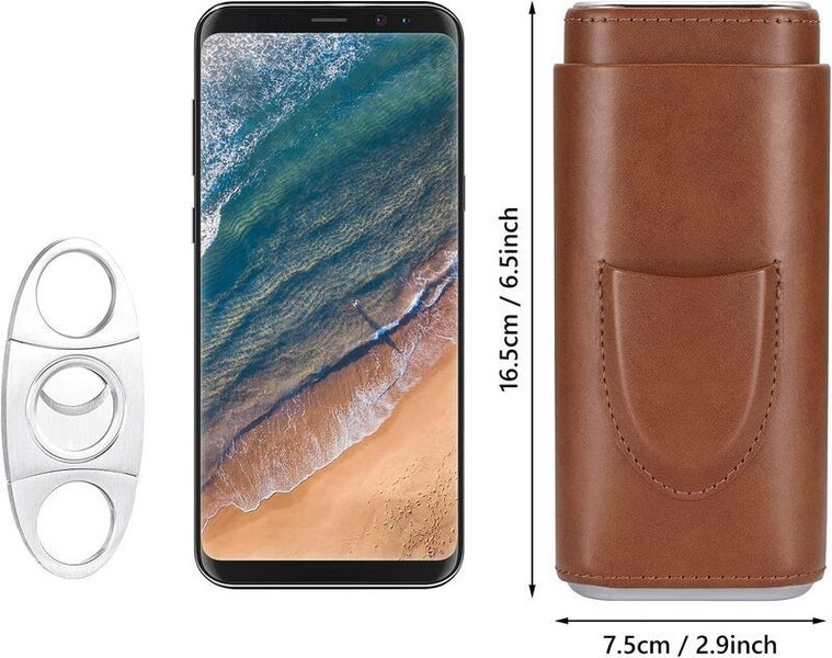 Cigar Case with Cigar Cutter64387710340355113