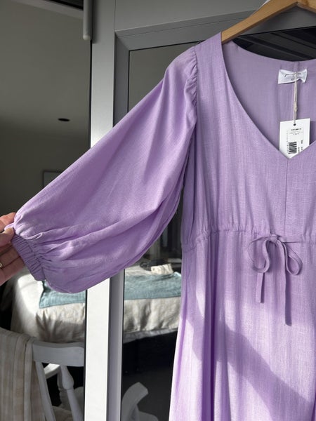 Girl and the Sun linen blend dress - size XS (8/10)62932735037954117
