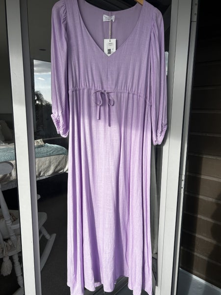 Girl and the Sun linen blend dress - size XS (8/10)62932735037954111