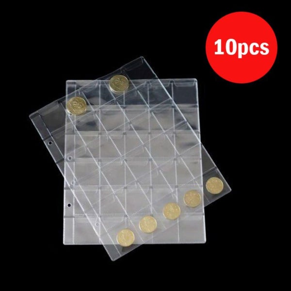 Coin Holders Storage Collection Money Album Pocket Sleeves Carousel 1