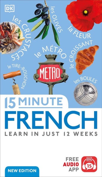15 Minute French by DK - Paperback Carousel 1