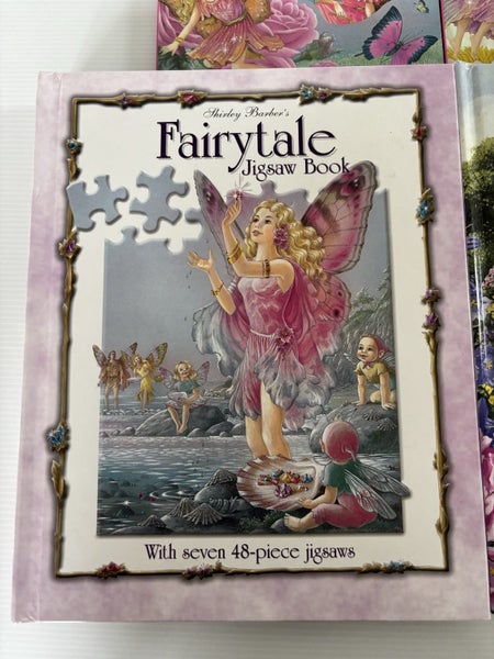 Shirley Barber - Jigsaw Books x2 & board Story Books Carousel 2
