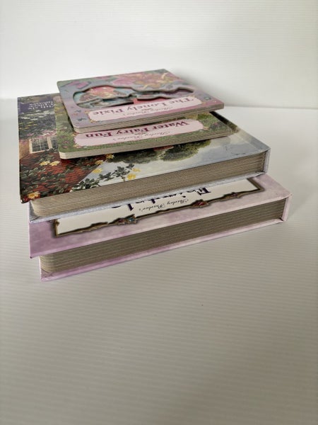 Shirley Barber - Jigsaw Books x2 & board Story Books Carousel 18