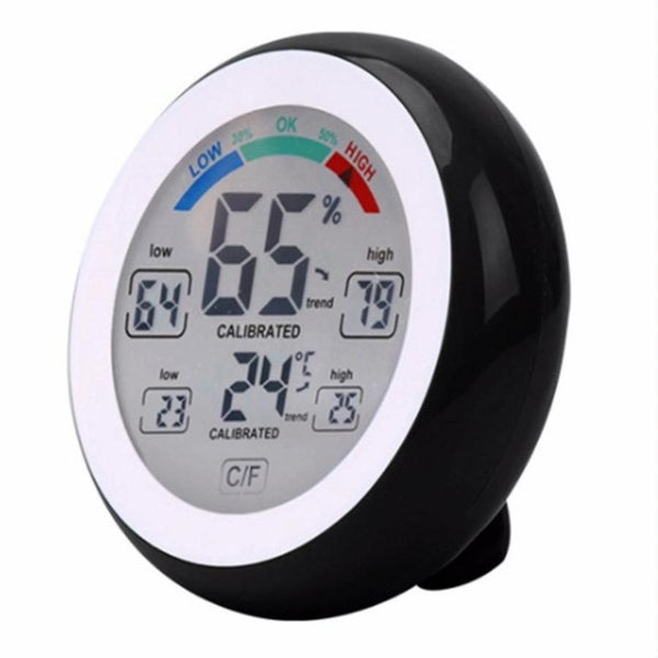 Digital Thermometer Hygrometer Multifunctional Trend Display C / F Unit Carousel 2