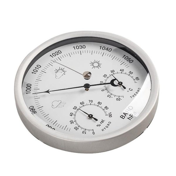 Digital Wall Thermometer Hygrometer High Accuracy Weather Gauge Carousel 2