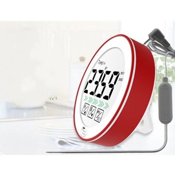 3 In 1 Thermometer: Room Temp Food Probe Countdown Carousel 18