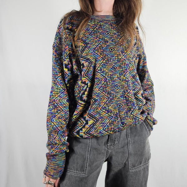 Vintage Missoni Cotton Sweatshirt size M Carousel 1