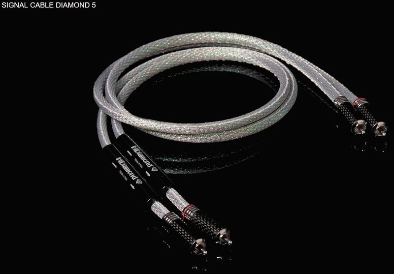 HiDiamond Italy - Signal Cable - Diamond 5 - RCA interconnect (1mtr) Carousel 1