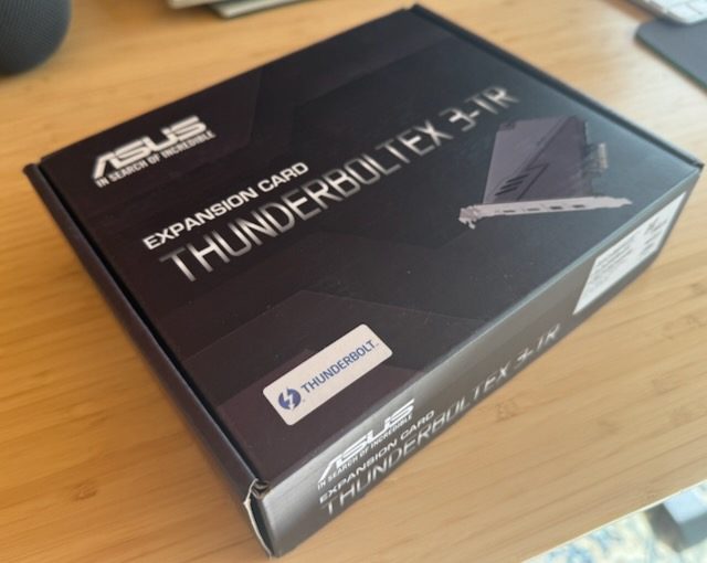 ASUS ThunderboltEX 3-TR PCIe expansion card Carousel 1