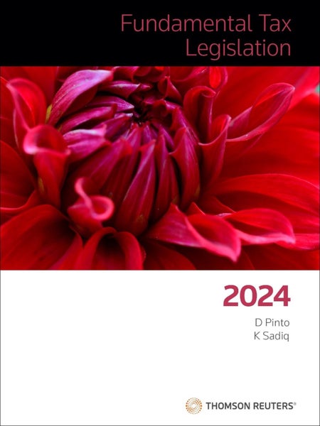 Fundamental Tax Legislation 2024 by Dale Pinto - Paperback Carousel 1