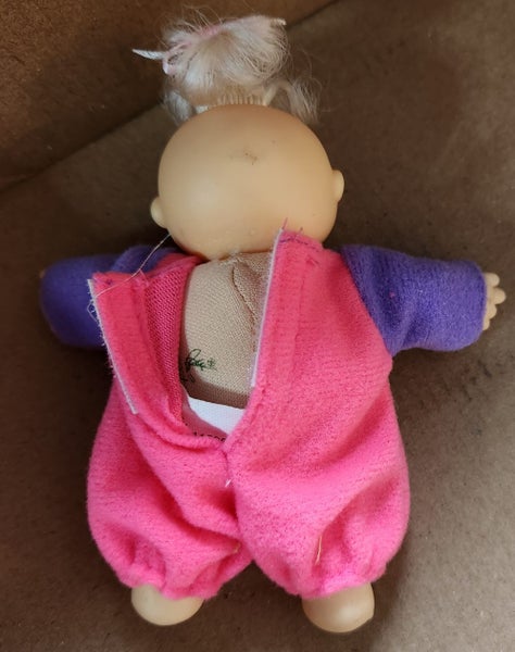 1990s vintage Cabbage Patch Doll CPK CPK Baby Mini Figure Doll Carousel 2