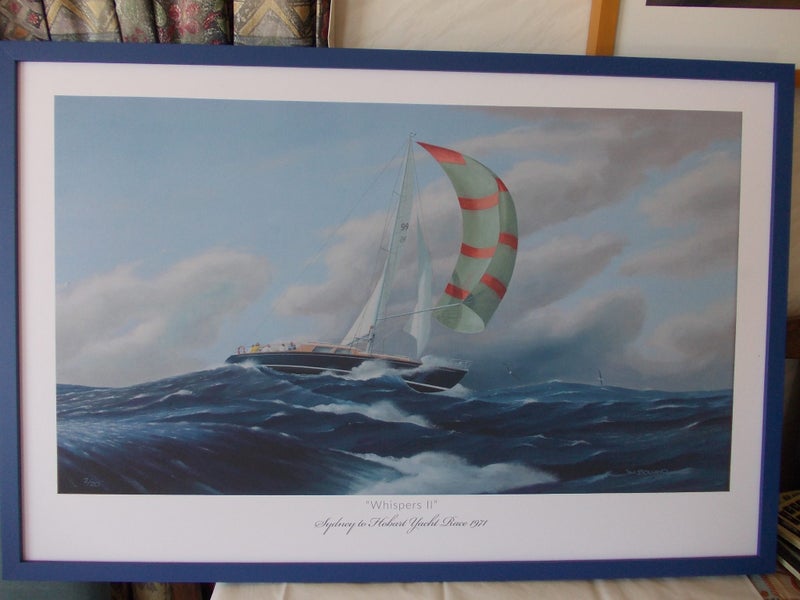 Whispers 11. Famous Wellington Yacht. Sydney to Hobart 1971 Carousel 1