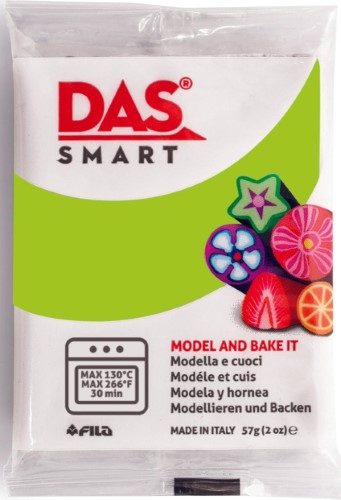 DAS Smart Polymer Clay 57g APPLE GREEN Carousel 1