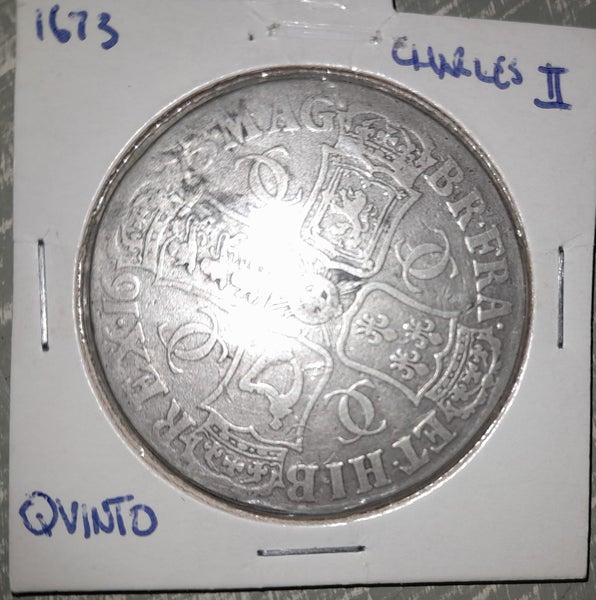 1668 - 1673 Charles 2nd Silver Crowns (6) Carousel 12