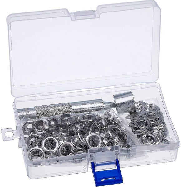 Eyelet Kit For Tarpaulin 12mm Grommets Metal Eyelets Kit Carousel 1