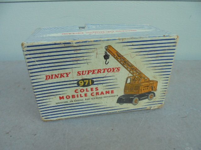 +-+- DINKY - COLES MOBILE CRANE 971 - BOX ONLY -+-+ Carousel 1