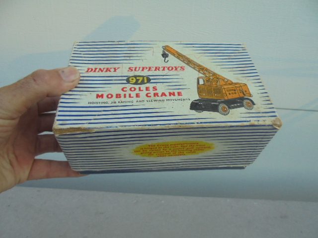 +-+- DINKY - COLES MOBILE CRANE 971 - BOX ONLY -+-+ Carousel 8