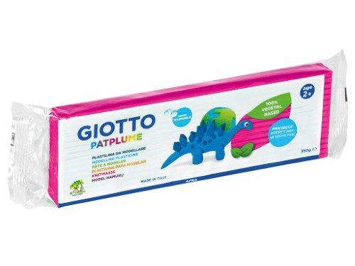 Giotto Patplume Extra Soft 350g Modelling Clay MAGENTA Carousel 1
