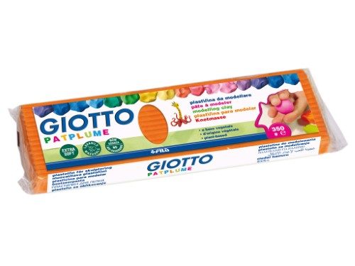 Giotto Patplume Extra Soft 350g Modelling Clay ORANGE Carousel 1