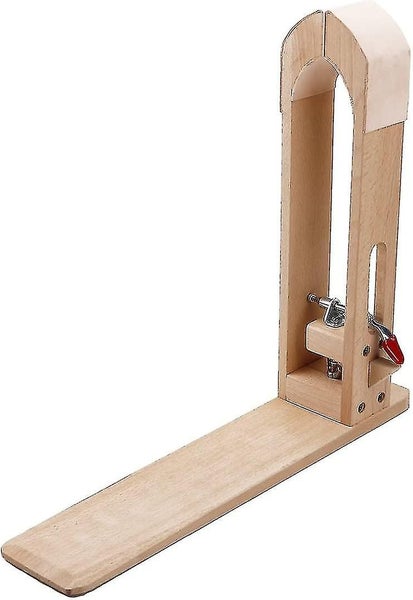 Wood Leather Craft Hand Stitching Pony Horse Leather Clamp With Pre Wrapped Leat Carousel 2