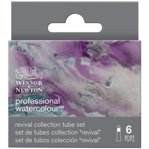 Winsor & Newton Professional Watercolour Revival Collection Paints Set of 6 Carousel 1