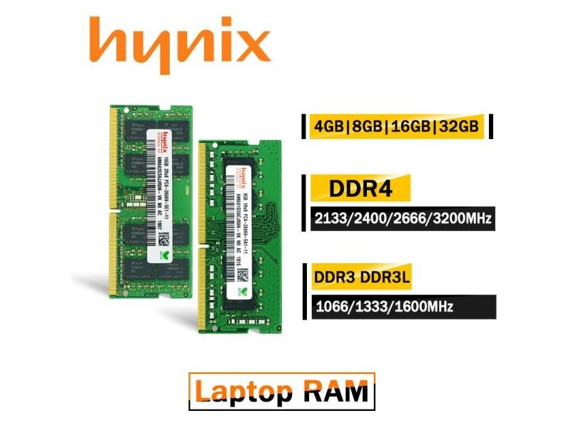 Hynix Laptop RAM Notebook Memory 32GB 16GB 8GB 4GB DDR4 DDR3 DDR3L PC4 PC3 2133 Carousel 1