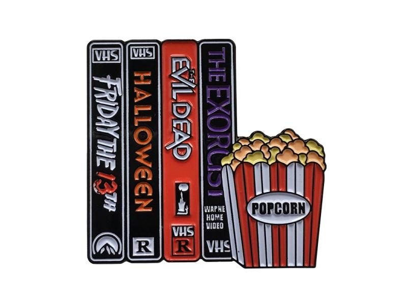 Film Food Enamel Pin Carousel 1