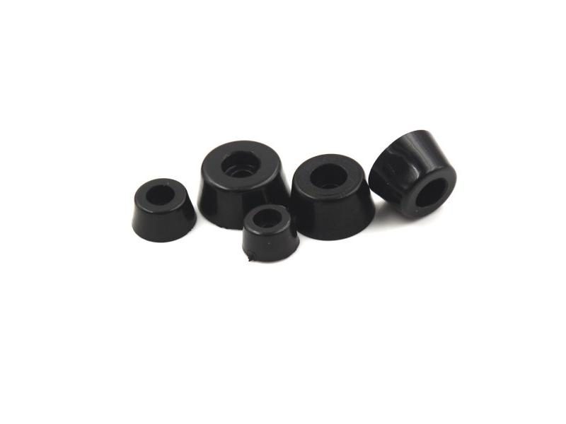 10pcs Anti Slip Furniture Legs Feet Black Speaker Cabinet Bed Table Box Conical Carousel 1
