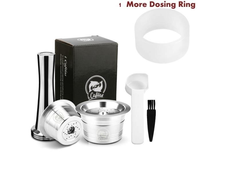 Caffitaly Tchibo Cafissimo ALDI Expressi Refillable K-fee Coffee Filters Tools Carousel 1