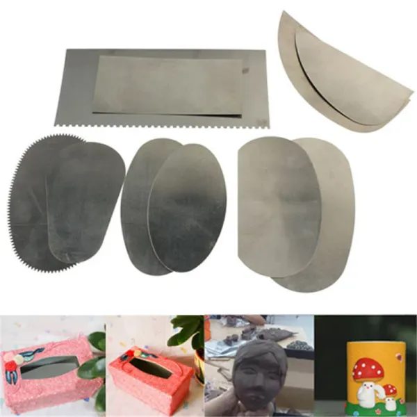 Useful 10 Pcs Clay Tools Stainless Steel Graver Sculpture Ceramic Arts And Carousel 2