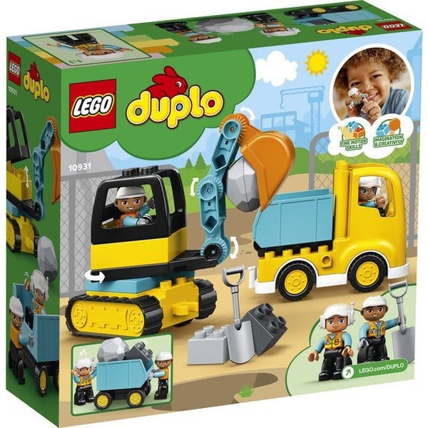 LEGO Duplo Truck & Tracked Excavator (10931) Carousel 2