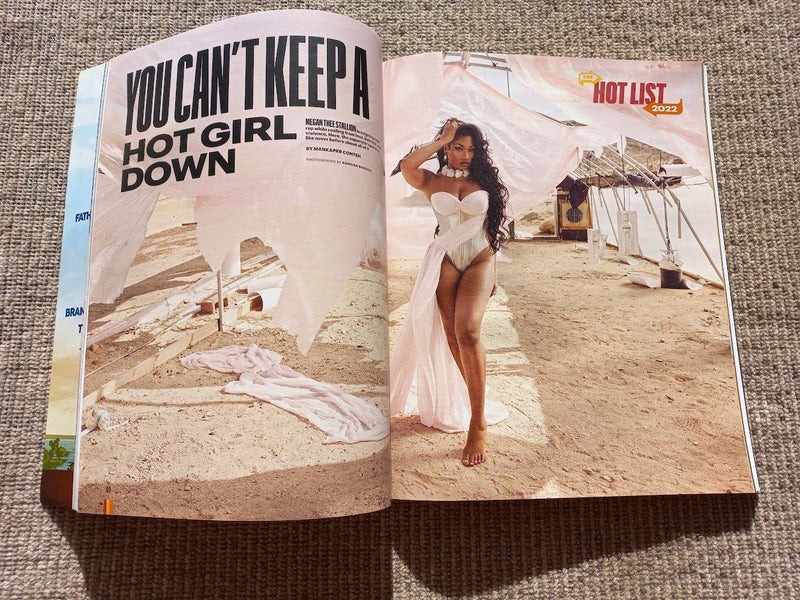 Rolling Stone -Megan Thee Stallion/Hot List for 2022 - July/Aug 2022 Carousel 2