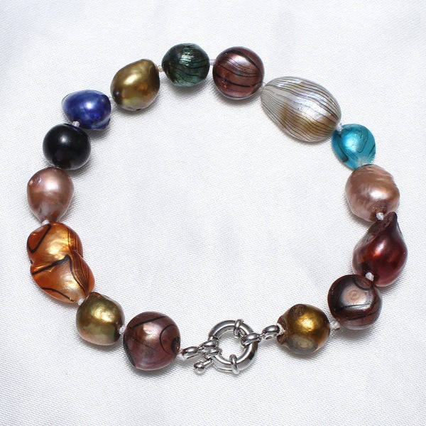 Freshwater Pearl Bracelet (19cm) Carousel 2
