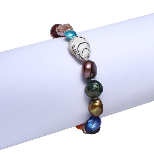 Freshwater Pearl Bracelet (19cm) Carousel 5
