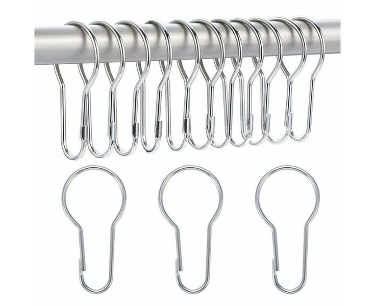 40 Pack Shower Curtain Rings Hanging Hooks for Sorting and Organizing Carousel 1