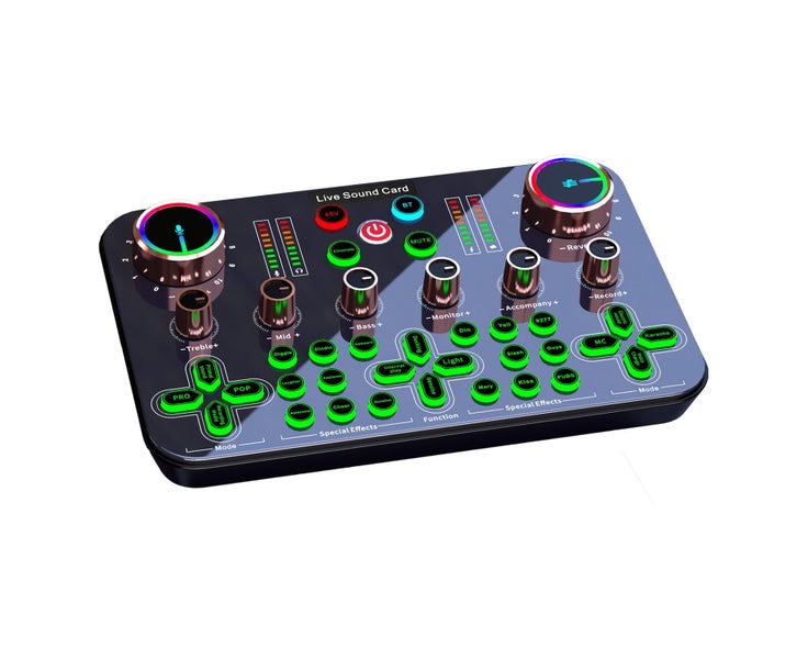 Desktop Singing Sound Card K600: 48V Phantom Power, OTG Digital Lossless Tr Carousel 1