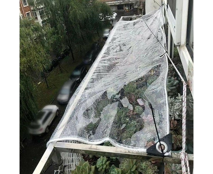 waterproof transparent PVC with perforations waterproof transparent PVC (1. Carousel 2
