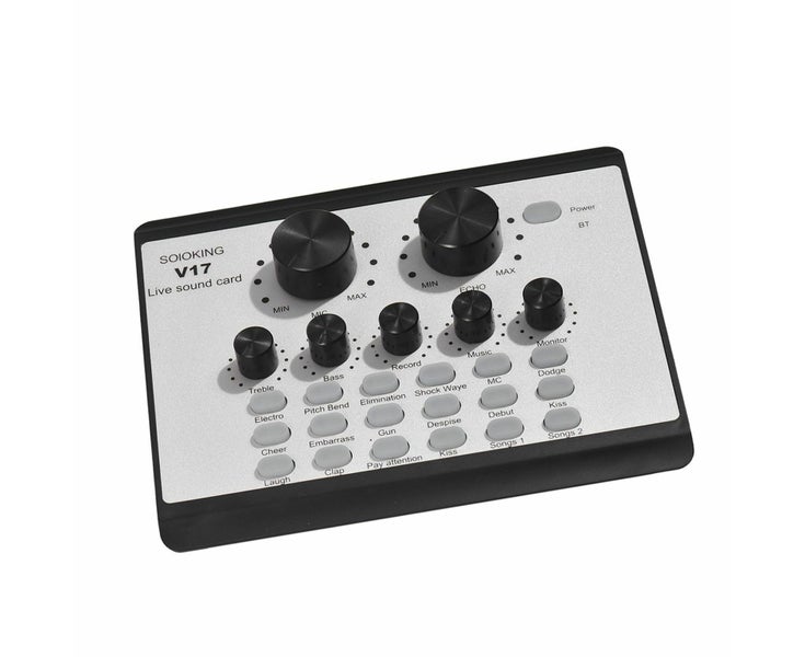 Streaming Sound Card V17: Multi-functional Device for Dual Mobile and Compu Carousel 8