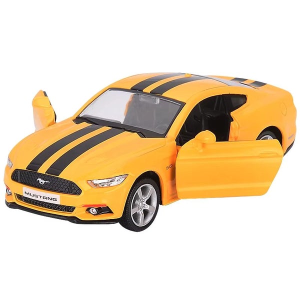 1/36 Ford Mustang GT Toy Car Model RMZ CiTY Diecast Sport Vehicle, Yellow Carousel 2