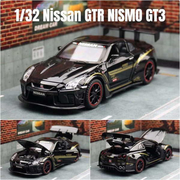 1/32 Nissan Skyline GTR R35 Nismo GT3 Racing Toy Car Model, Nissan GTR Nismo GT3 Carousel 5